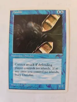 Dandan Chronicals Arabian Nights MtG Magic the Gathering 1995 NM Summon - Image 1