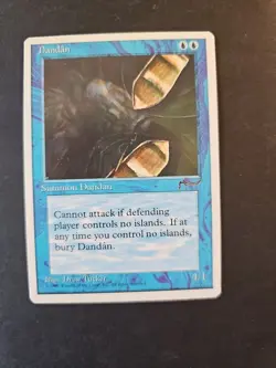 Dandan Chronicals Arabian Nights MtG Magic the Gathering 1995 NM Summon - Image 3