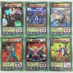 Ninpuu Sentai Hurricaneger Carddass 42 Cards Complete Set Bandai 2002 Japan - Image 1