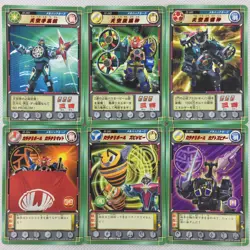 Ninpuu Sentai Hurricaneger Carddass 42 Cards Complete Set Bandai 2002 Japan - Image 4