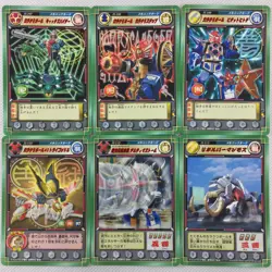 Ninpuu Sentai Hurricaneger Carddass 42 Cards Complete Set Bandai 2002 Japan - Image 5