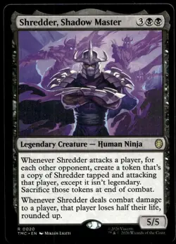 SHREDDER, SHADOW MASTER - TEENAGE MUTANT NINJA TURTLES MAGIC: THE GATHERING LP - Image 1