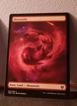 1x Full Art Basic Mountain NM x1 -- Theros Beyond Death -- MTG - Image 1
