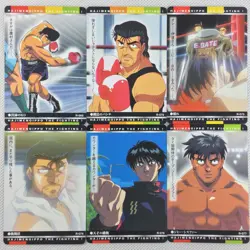 Hajime no Ippo Carddass Part2 27 Regular Cards Set (Not all) Bandai 2001 Japan - Image 2