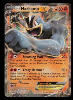 Machamp EX - XY108 - Holo Promo - XY Promo - Pokemon - - - Near Mint - Image 2