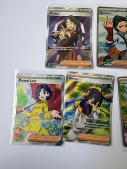 Nintendo Pokemon TCG Trainer Supporter Full Art Holo Lot 7 - Image 2