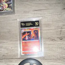 Charizard 017/184 S8b VMAX Climax Holo Japanese 2021 WAG 10 Graded - Image 1