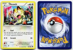 MEOWTH 88/114 COMMON STEAM SIEGE POKEMON MP - Image 3