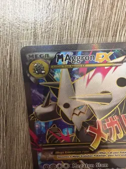 M Aggron EX 154/160 Primal Clash Pokemon Holo HP Ultra Rare - Image 3