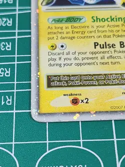Pokemon Electivire LV.X Mysterious Treasures 121/123 Holo Ultra Rare 120 HP - Image 2
