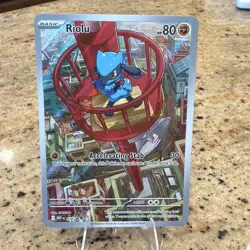 Pokemon TCG Riolu Illustration Rare Center Promo #10 - Image 1