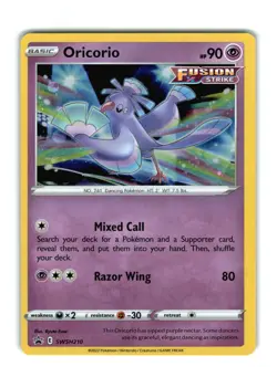 Oricorio - Black Star Promo - SWSH210 Pokemon TCG Astral Radiance - NM - Image 1
