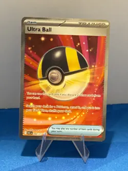 Ultra Ball 264/217 Me: Ascended Heroes Ultra Rare Full Art Holo Pokemon TCG - Image 1
