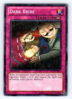 Yugioh Dark Bribe BP01-EN055 Starfoil Rare - NM 💎 - Image 1