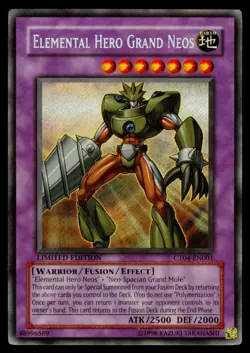 Elemental HERO Grand Neos - CT04-EN001 LP 2007 Collectors Tin Yu-Gi-Oh - Image 1