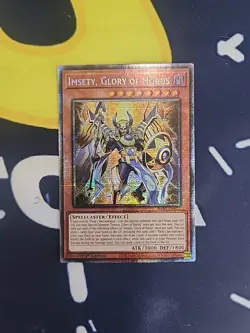 Imsety, Glory of Horus RA05-EN027 Starlight Rare 1st Edition NM Yugioh - Image 1