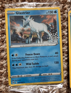 Pokemon 2023 Holiday Advent Calendar Stamped Cards x 8 Full Set Sealed TCG Promo - Image 2