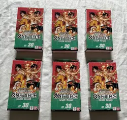 One Piece TCG Starter Deck ST-30 - Luffy and Ace English x6 - Image 1