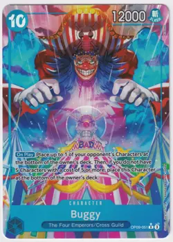 Buggy OP09-051 V2 Alt Art NM One Piece TCG English - Image 1