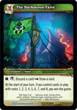 Light Play WoW TCG The Darkmoon Faire Darkmoon Faire World of Warcraft - Image 1