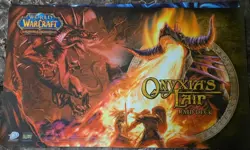 World of Warcraft TCG Onyxia's Lair Raid Deck Playmat 2007 Upper Deck Blizzard - Image 1