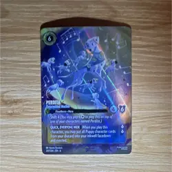 Disney Lorcana Perdita Enchanted Foil Floodborn 207/204 Sapphire Character 6 - Image 1