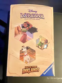 Disney Lorcana Into The Inklands Illumineer's Trove with 8 Booster Packs - New - Image 3