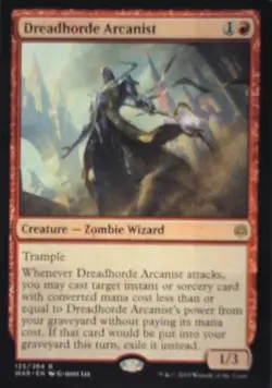 Dreadhorde Arcanist - War of the Spark: #125, Magic: The Gathering Nm R151 - Image 1