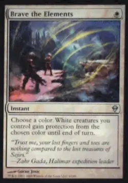 Brave the Elements - Zendikar: #4, Magic: The Gathering Nm R149 - Image 1