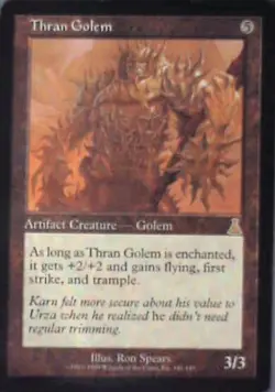 Thran Golem - Urza's Destiny: #141, Magic: The Gathering Nm R149 - Image 1