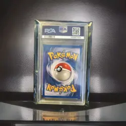 1999 POKEMON BASE UNLIMITED SET YELLOW CHEEKS #58 PIKACHU PSA 7 Fast Shipping - Image 3