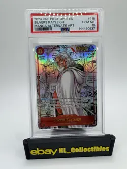 Silvers Rayleigh One Piece Two Legends Foil PSA 10 - Image 1