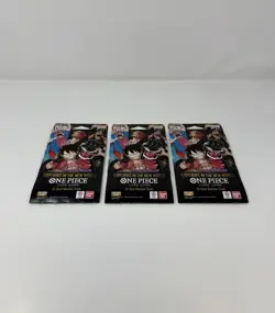 One Piece OP-09 Emperors In The New World 12-Card Sleeved Booster Pack Lot of 3 - Image 3