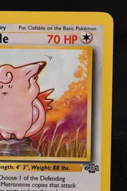 Clefable 17/64 LP+ Jungle Regular Rare Unlimited Pokemon TCG Card - Image 3