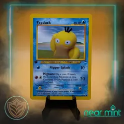 Pokemon Card - Psyduck Neo Destiny 79/105 1st Edition Common NM/LP - Image 1