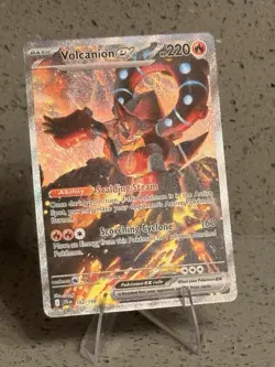 Volcanion ex 182/159 Journey Together Special Illustration Rare Pokemon Card - Image 2