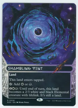 Shambling Vent Borderless 0038 EOS NM/MT [Edge of Eternities:MTG] - Image 1