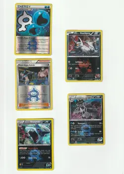Pokemon TCG Double Crisis 2015 5-Card Lot Holo - Image 1