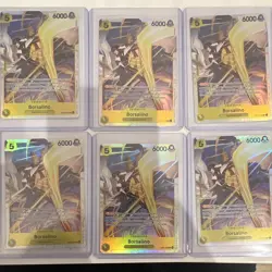 Bandai One Piece Card Game Borsalino EB04-056 Parallel Foil x6 ENG - Image 1