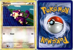 Pokemon Card - Rattata 64/90 HGSS Undaunted 2010 Common Moderately Played - Image 3