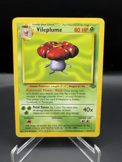 Pokemon Cards Vileplume 31/64 Jungle Rare MP - Image 1