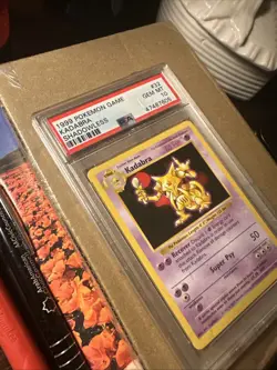 Pokemon PSA 10 GEM MINT Kadabra 1st Edition Base Set Shadowless 1999 Card 32/102 - Image 3