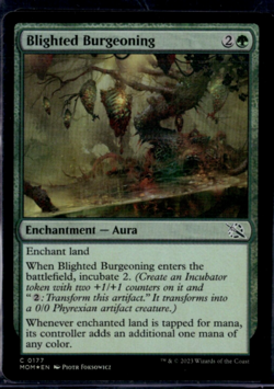 Blighted Burgeoning! NM! MTG Magic The Gathering - Image 1