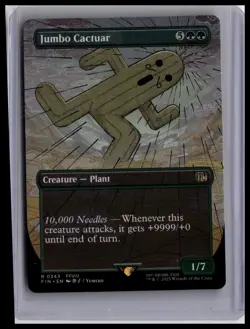 FINAL FANTASY #343 Jumbo Cactuar (Borderless) - Image 1