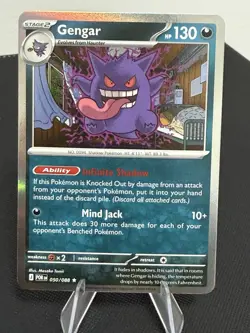 Gengar 050/088 NEW Reverse Holo | Mega Evolution Perfect Order - Image 1