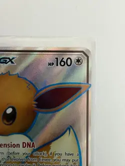 Eevee GX SM242 Black Star Promo Full Art Holo Pokemon Card - Image 3