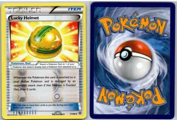 Lucky Helmet 77/98 Uncommon Ancient Origins Pokemon Reverse Holo - Image 3