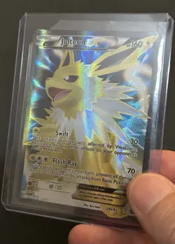 The Pokemon Company Jolteon EX 28A/83 Full Art Holo Ultra Rare Textured Beauty - Image 4