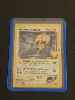 Rocket's Zapdos 15/132 Celebrations Classic Collection Pokemon 2021 - Image 1