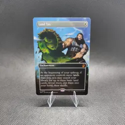 Mythic Land Tax (Anime Borderless) from Wilds of Eldraine: Enchanting Tales - Image 1